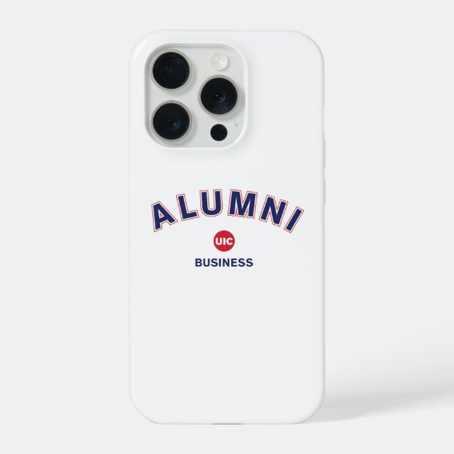 UIC Business Alumni iPhone 15 Pro Hülle (Rückseite)