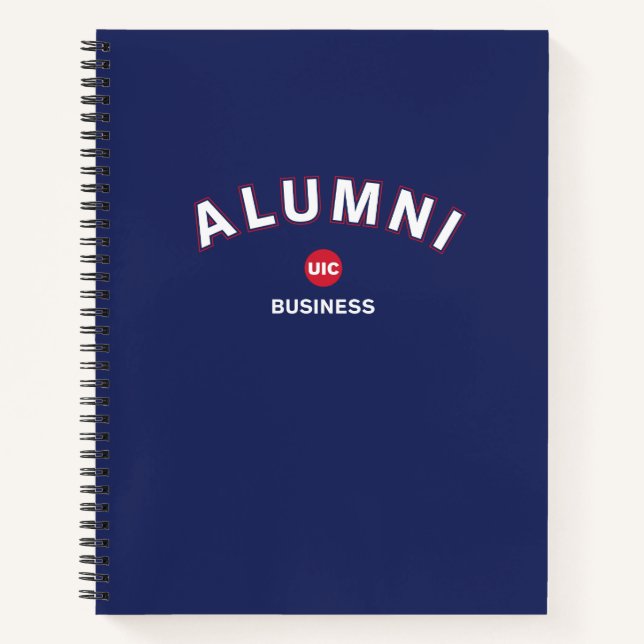 UIC Business Alumni Notizbuch (Vorderseite)