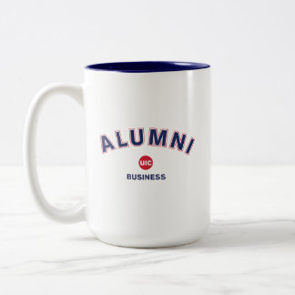 UIC Business Alumni Zweifarbige Tasse