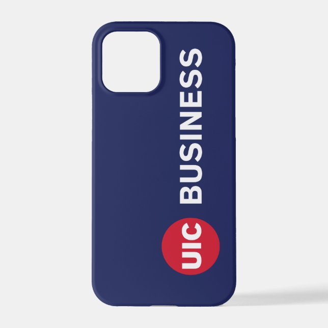 UIC Business iPhone Case 12 Pro Hülle (Rückseite)