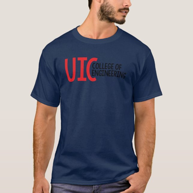 UIC College of Engineering T-Shirt (Vorderseite)