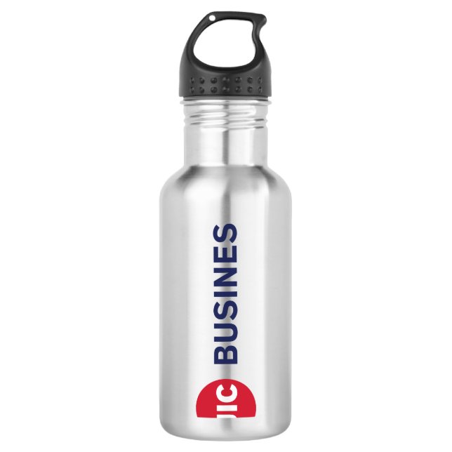 UIC-Geschäft  Edelstahlflasche (Vorderseite)