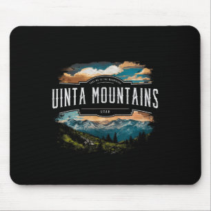 Uinta Berge Utah Wandern Vintag Mousepad