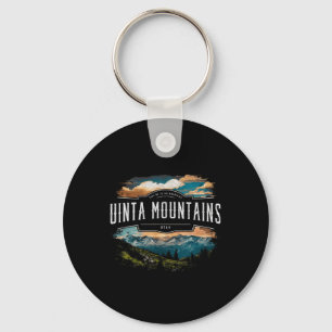 Uinta Berge Utah Wandern Vintag Schlüsselanhänger