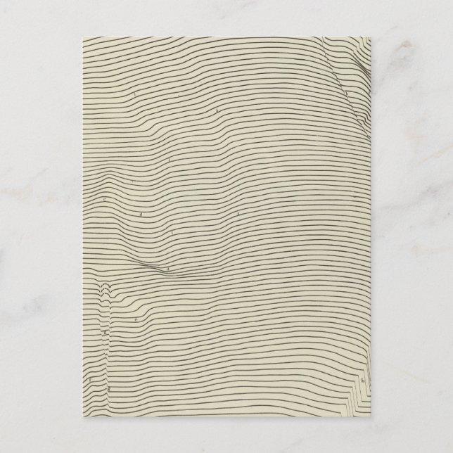 Uinta Mountains Stereogram Postkarte (Vorderseite)