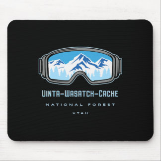 Uinta-wasatch-cache National Forest Utah Schnee Sk Mousepad
