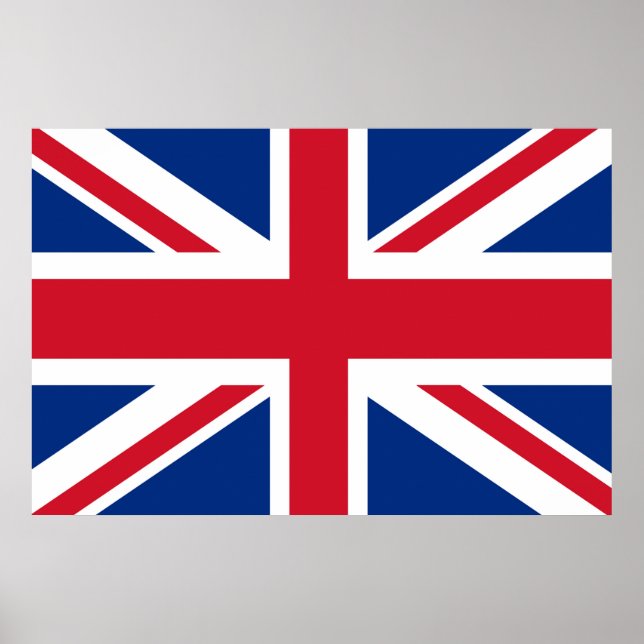 UK Britain Royal Union Jack Flag Poster (Vorne)