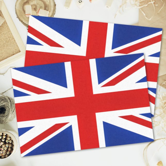UK British London UK Flag Decoupage Seidenpapier (United Kingdom British London UK Flag Decoupage Tissue Paper)