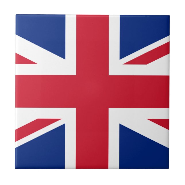 UK British Union Jack Flag Fliese (Vorderseite)