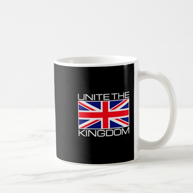 Uk British Union Jack Flag Unite The Kingdom  Kaffeetasse (Rechts)