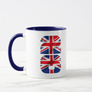 UK England 2026 Welt Fußball Fan Tasse