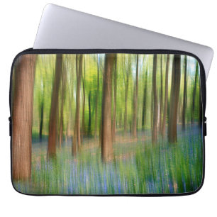 UK England Blauglocken-Eichenwald im Frühling Laptopschutzhülle