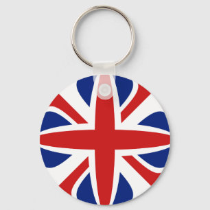 UK Fisheye Flag Schlüsselanhänger