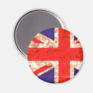 UK Flag brilliert Londoner Magnet