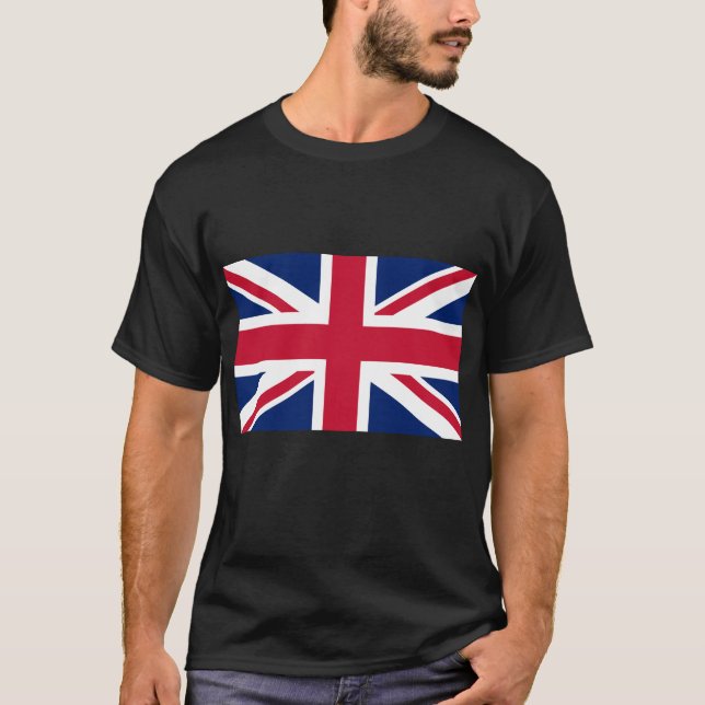 Uk flag – United Kingdom – Union Jack T-Shirt (Vorderseite)