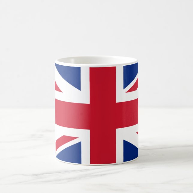 UK-Flagge Kaffeetasse (Mittel)