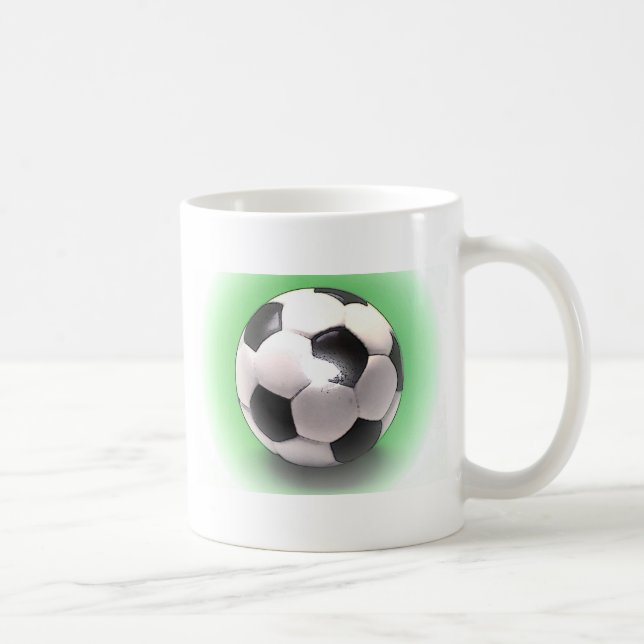 UK Football Ball Kaffeetasse (Rechts)