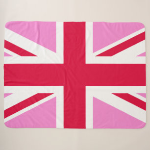 UK Gay Pride (Pink Union Jack) (Gay British Flag) Sherpadecke