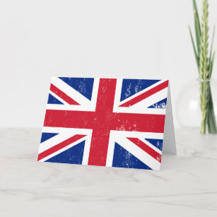 UK Großbritannien England Englische Flagge Karte