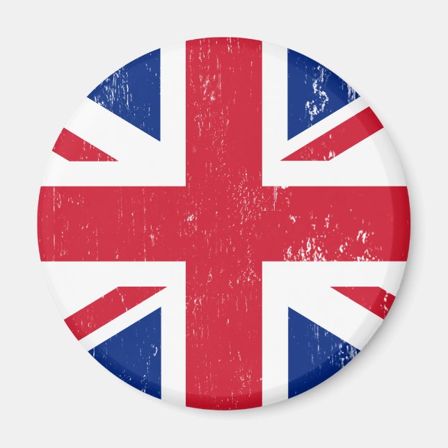 UK Großbritannien England Englische Flagge Magnet (Vorne)