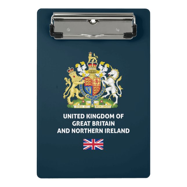 UK Pass Telefon Mini Klemmbrett (Vorderseite)
