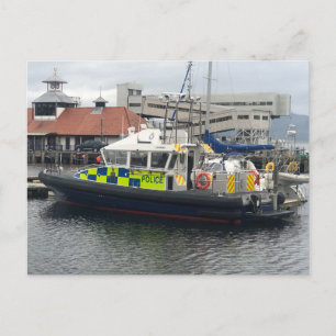 UK-Patrouillenboot, Rothesay, Isle of Bute Feiertagspostkarte