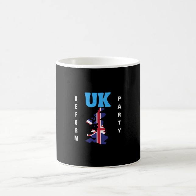 UK Reform Party Kaffeetasse (Mittel)