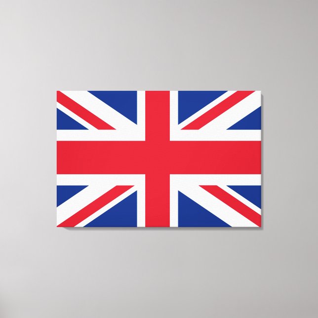 UK Royal Union Jack Flag Leinwanddruck (Vorderseite)