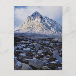 UK, Schottland, Highlands, Buchaille Etive Mor Postkarte