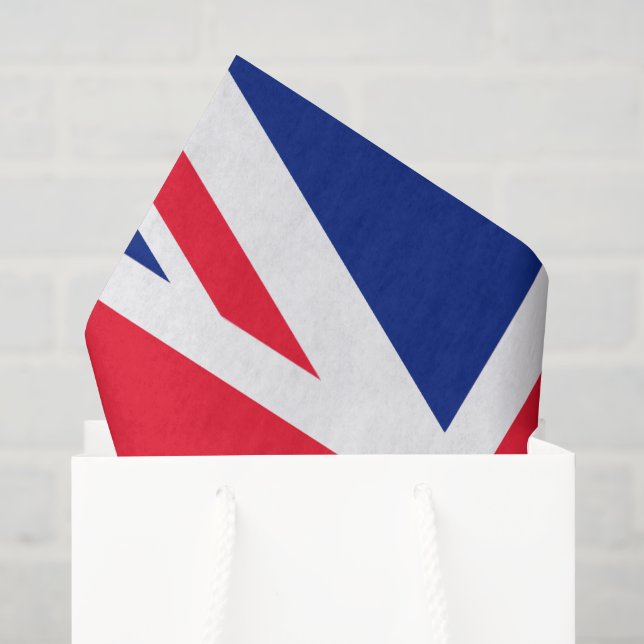 UK Union Jack British Flag Seidenpapier (Geschenktüte)