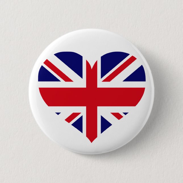 UK Union Jack Button (Vorderseite)
