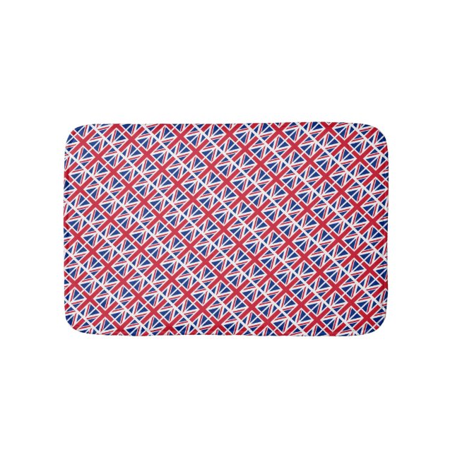 UK UNION JACK Patriotic Badematte (Vorderseite)