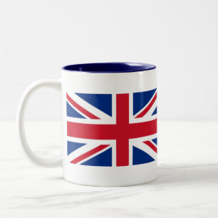 UK/US ZWEIFARBIGE TASSE