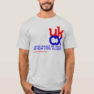 UKCyclocross - ich fühle mich schmutzig T-Shirt