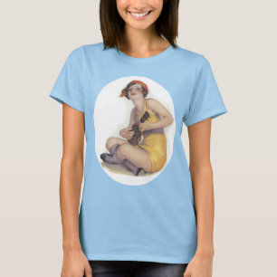 Uke, das Prallplatten-Damen-Wecker-T - Shirt