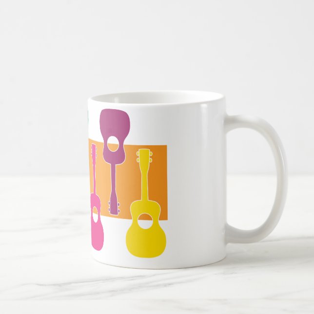 Uke Grafik Kaffeetasse (Rechts)