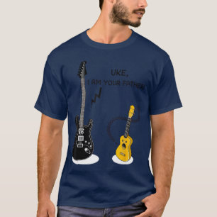 UKE Ich bin dein Vater Lustiges Gitarre Freund Ges T-Shirt