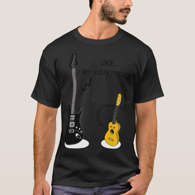 Uke, ich bin dein Vater T-Shirt (Vorderseite)