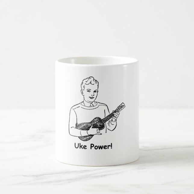 Uke Power! Kaffeetasse (Mittel)