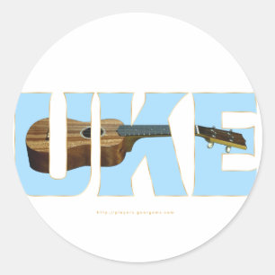 UKE RUNDER AUFKLEBER