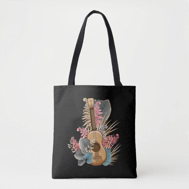 Uke Ukulele Guitar - Musician Guitarist Ukulele Tasche (Vorderseite)