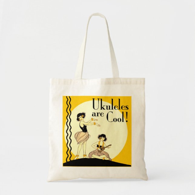 Ukes sind cool! Taschen-Tasche Tragetasche (Vorne)
