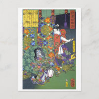 ukiyoe - 和 漢 百 語 Nr. 05 - 楠 多 物