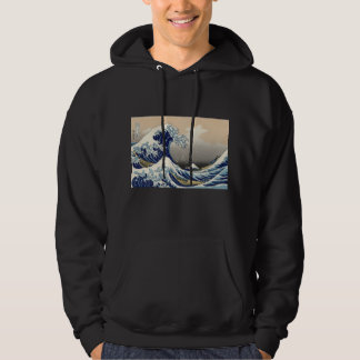 Ukiyoe 富嶽三十六景神奈川沖浪裏 Hoodie
