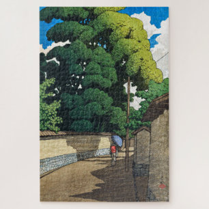 ukiyoe [hasui] C21 Shimohonda-town, Kanazawa