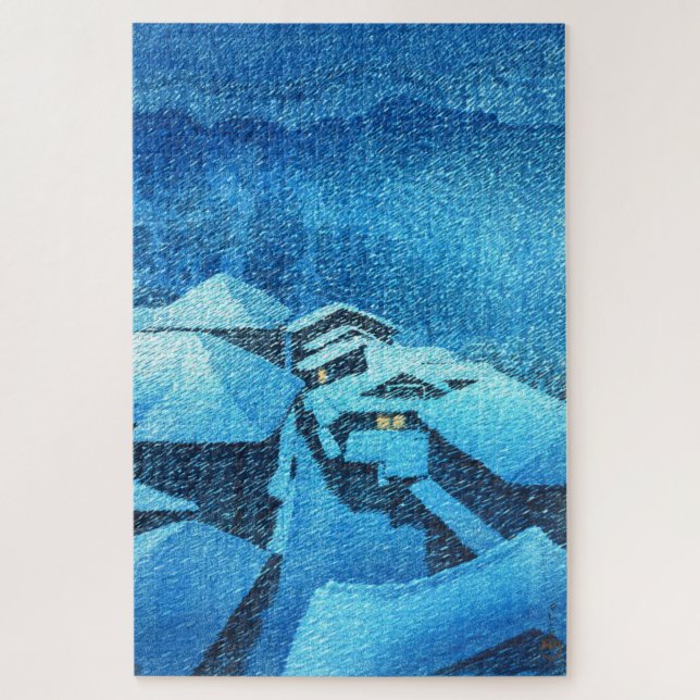 ukiyoe - Hasui - m04 - Hataori Hot Spring - (Vertikal)