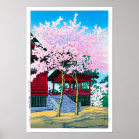 ukiyoe - hasui - No.44 Kiyomizu Hall, Ueno -