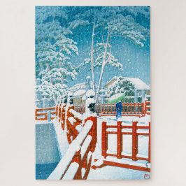 Ukiyoe - Hasui - Nr.24 Yakumo Brücke die Nagata ..