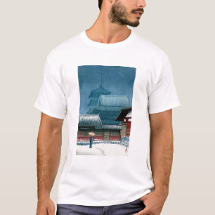 ukiyoe - hasui - Nr.31 Tennoji-Tempel in Osaka - T-Shirt