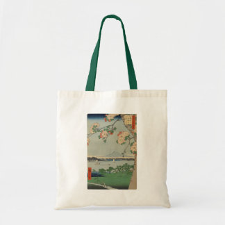 UKIYOE ~HIROSHIGE  名所江戸百景 隅田川水神の森真崎~ TRAGETASCHE